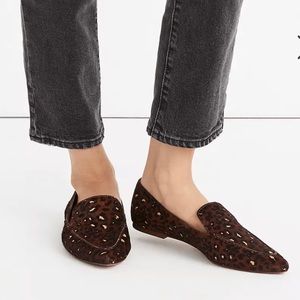 Madewell Francis Calf Hair Flats Size 8.5 Like New, Selling Matching Purse Too!